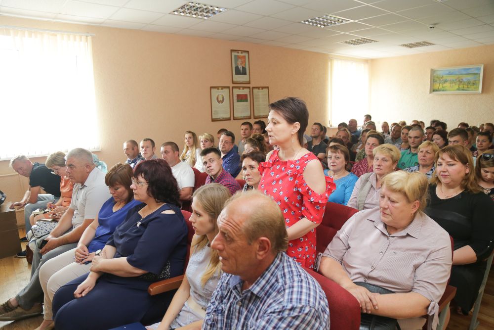 Встреча министра