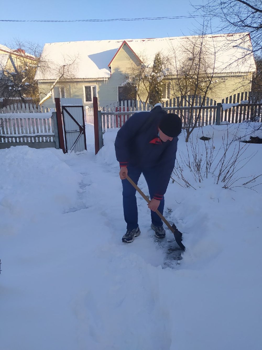 Уберем снег