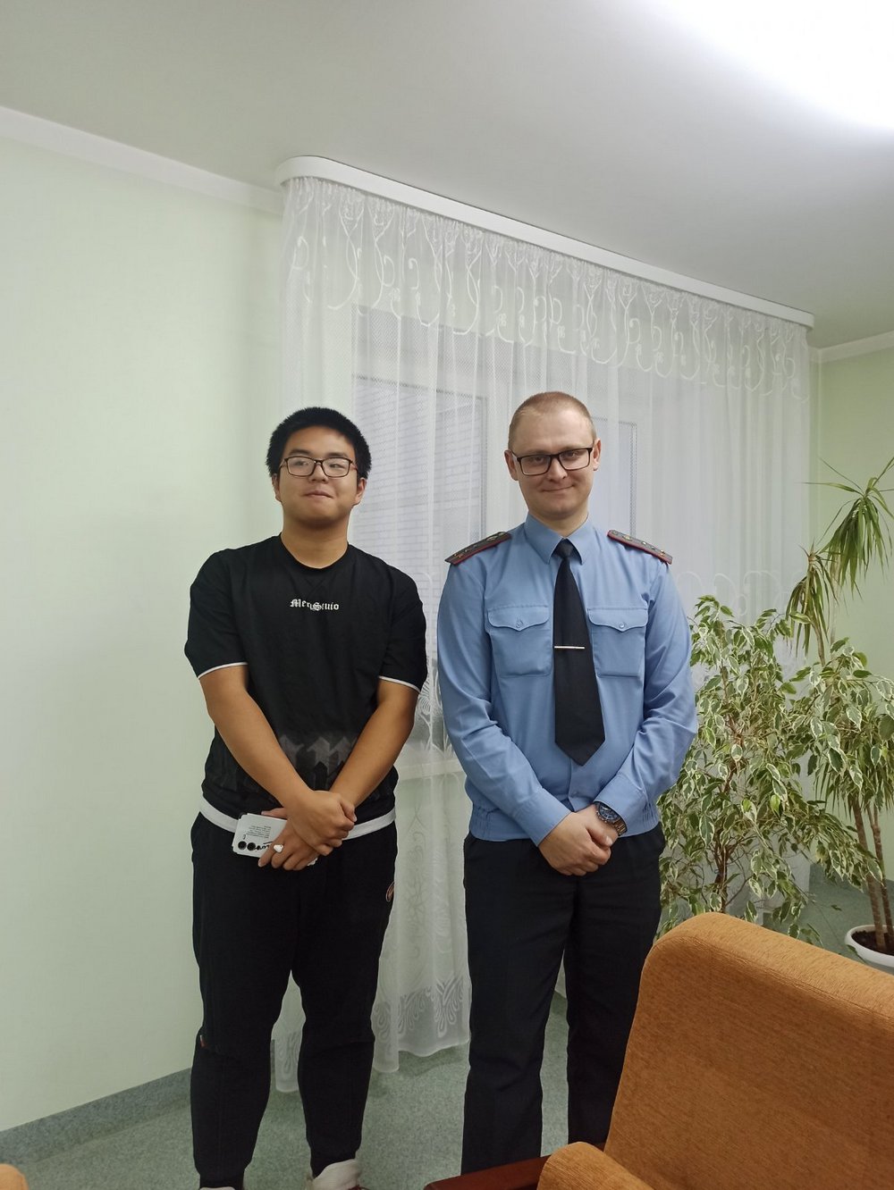 встреча с инспектором ОГиМ