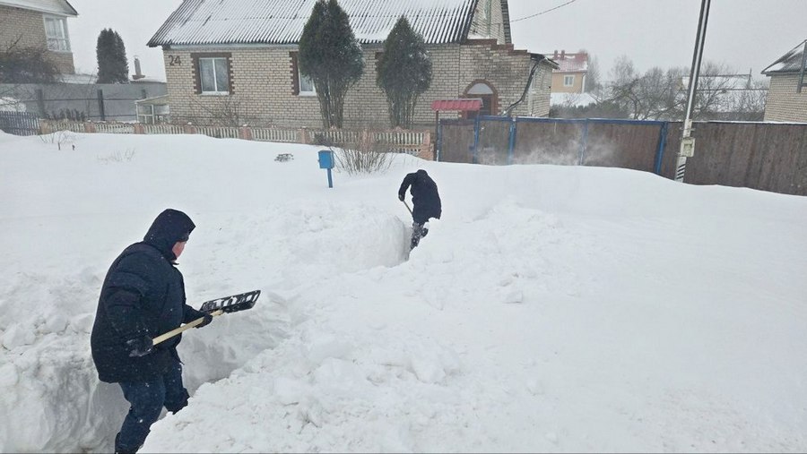 расчистка снега
