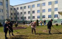 Экономический факультет на субботнике