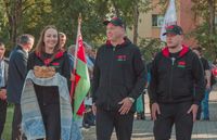 Торжественная встреча республиканского автопробега «Символ единства»