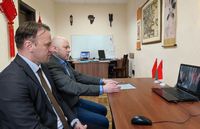 Видеоконференция Хубэйского технологического университета и   Белорусской государственной орденов Октябрьской Революции  и Трудового Красного Знамени сельскохозяйственной академии