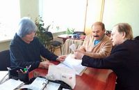 Заседание сотрудников кафедры экономической теории 