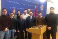 Встреча в МИДе. Студенты экономического факультета встретились с Первым заместителем Министра Иностранных дел Республики Беларусь 