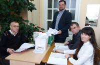 Заседание конкурсной комиссии XXV Республиканского конкурса научных работ студентов по секции № 2