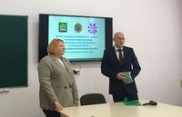 Встреча сотрудников факультета бухгалтерского учета с выдающимся выпускником Бондаревым Михаилом Константиновичем, начальником Главного управления Министерства финансов Республики Беларусь по Могилевской области