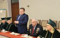 Встреча с  ректором  БГСХА