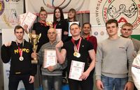 Сборная команда БГСХА по армрестлингу  8-ми кратный чемпион ВУЗов Республики Беларусь