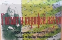 185 лет со дня рождения  Д. И. Менделеева