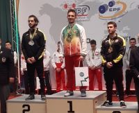 1 место в чемпионате Европы среди юниоров