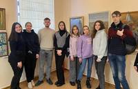 Студенты-маркетологи посетили выставку «Художники Могилевщины»