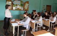 Профориентационная работа кафедры зоогигиены, экологии и микробиологии в Слонимском районе Гродненской области