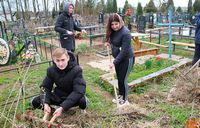Акция «Пока помним – живем» прошла на городском, Оршанском, кладбище
