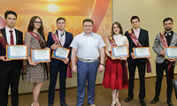 Встреча ректора академии с лучшими выпускниками 2020 года
