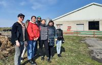 Практическое занятие в филиале кафедры агрохимии  РУП «Учхоз БГСХА»