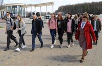 Академию посетили учащиеся Крупского района