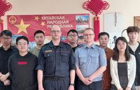 Встреча иностранных обучающихся с сотрудниками Горецкого РОВД