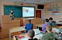 Профориентационная работа кафедры химии в Логойском районе