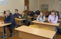 Профориентационная работа кафедры кадастра и земельного права  в Кормянском районе