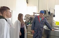 Ознакомительная практика студентов факультета биотехнологии и аквакультуры специальности «Водные биоресурсы и аквакультура» на перерабатывающем предприятии ЧПТУП «Иваси-Плюс» г.Орша