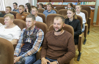 Встреча ректора академии с молодыми специалистами