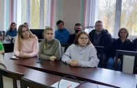 Открытое занятие на экономическом факультете с привлечением специалиста с производства ОАО «Молочные горки»